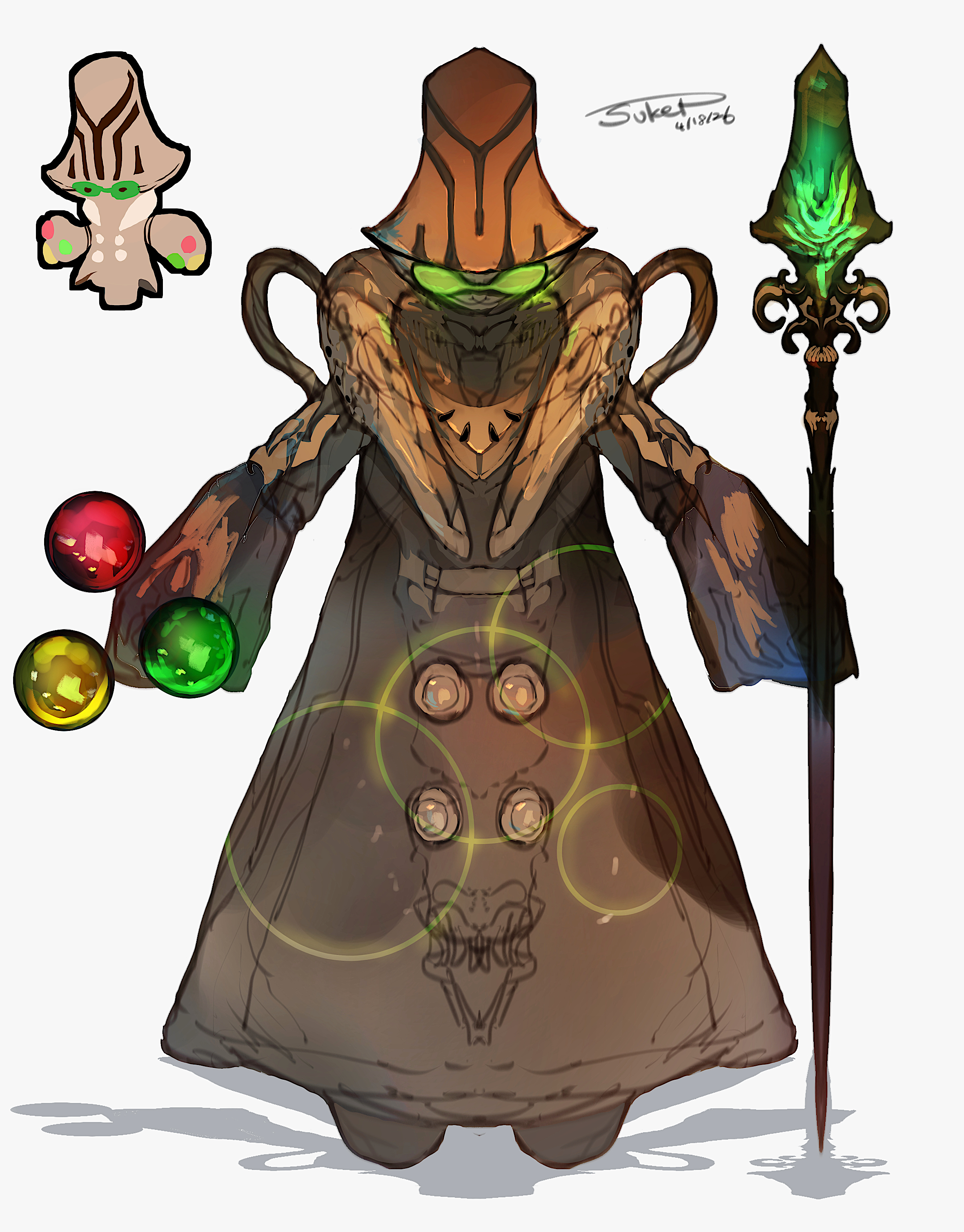 オーベムモチーフの魔術師